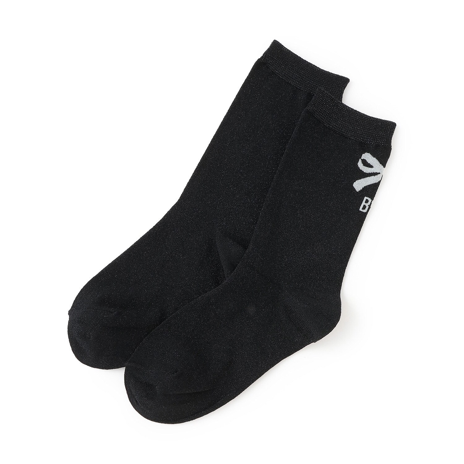 ナルミヤ　sk メッシュラインクルーソックス(M(17-20cm) ブルー): ジュニア