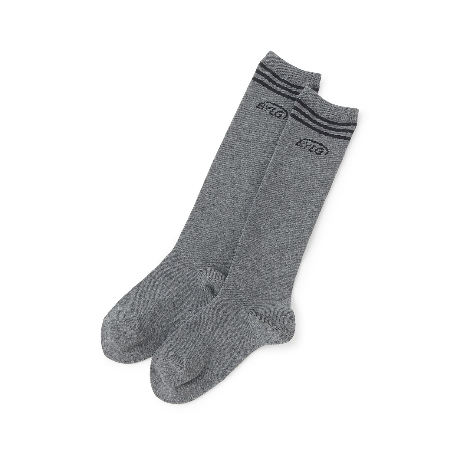 ラインハイソックス(L(21-24㎝) オフ ホワイト): ジュニア