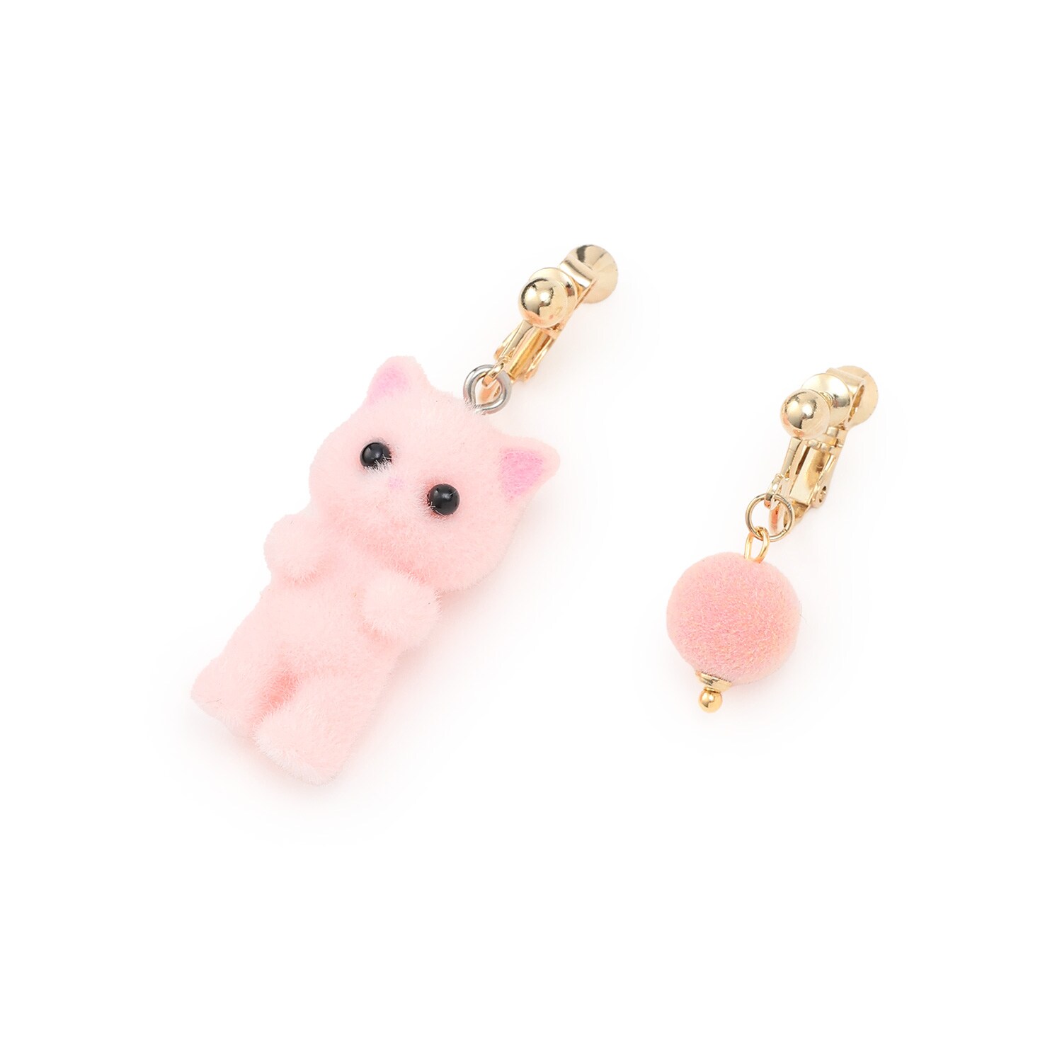 ねこ×frill×ribbon イヤリング（ライトブルー） 楽天市場】【送料無料】 necono 猫の首輪 『 Luce Bell