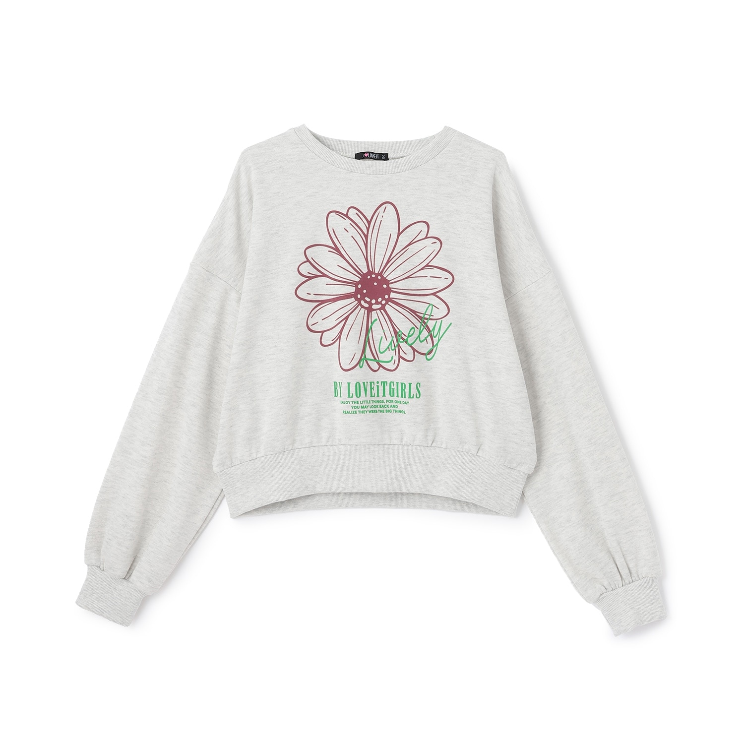 フラワーフロッキープルオーバー