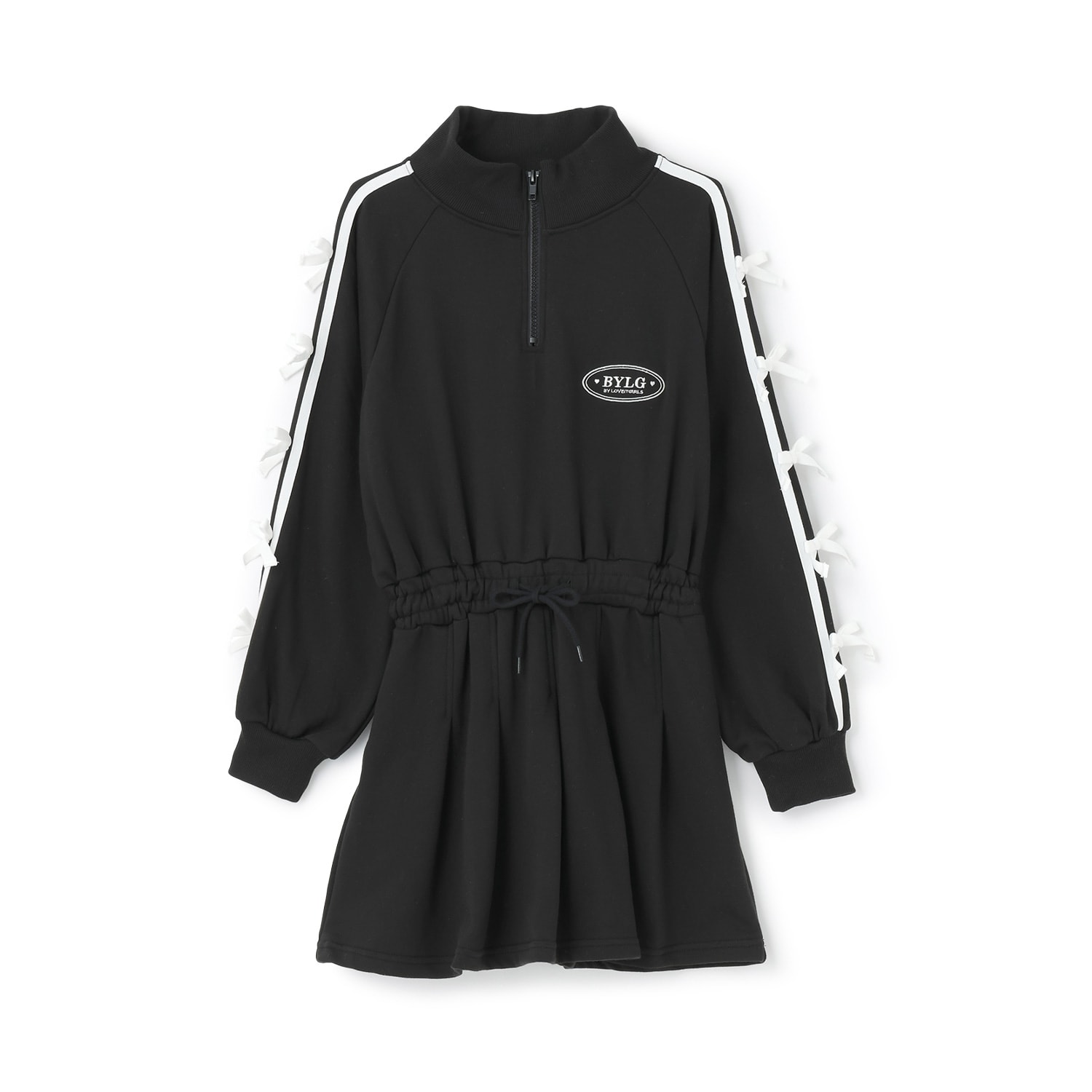 袖リボンワンピース