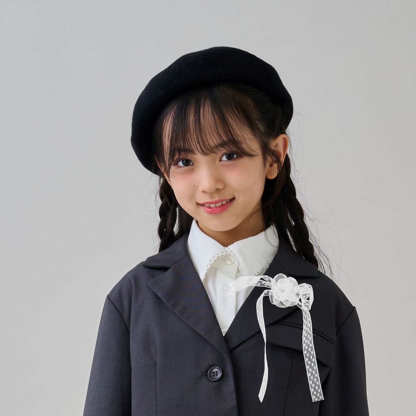 レースリボンコサージュ