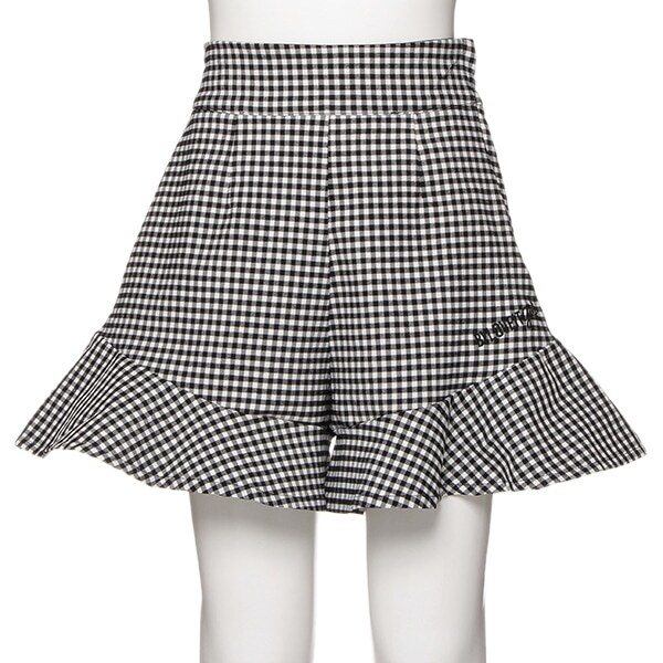 フリルつきショートパンツ