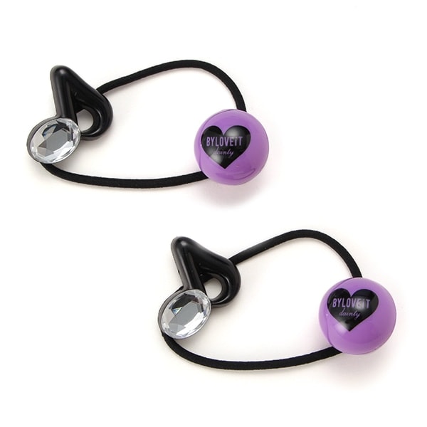 音符ヘアポニー2個セット