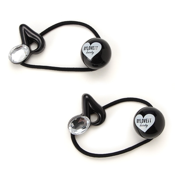 音符ヘアポニー2個セット