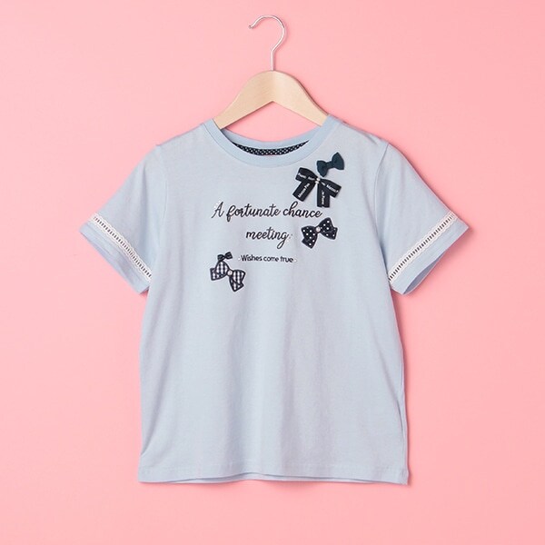リボンモチーフTシャツ