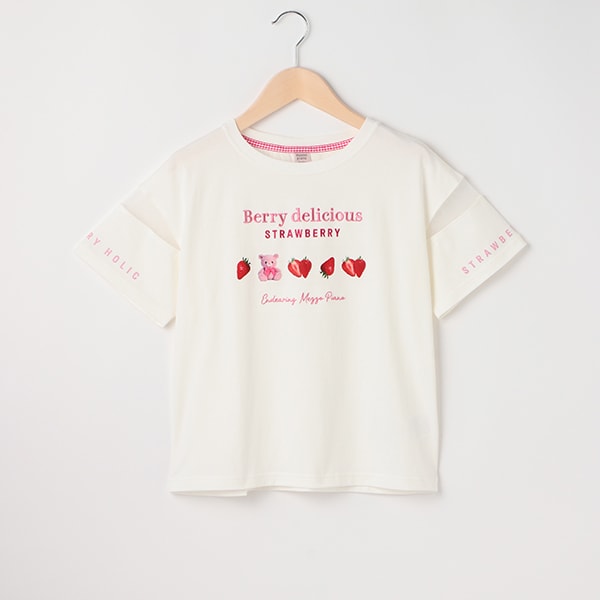 【人気商品再入荷】【直営店で取り扱い無し】ストロベリーホリック半袖Tシャツ