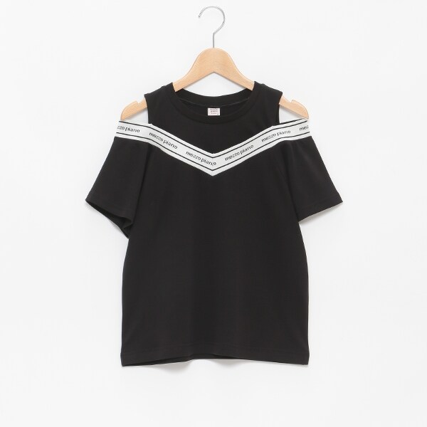 人気商品再入荷】【直営店で取り扱い無し】肩あきリブTシャツ(S