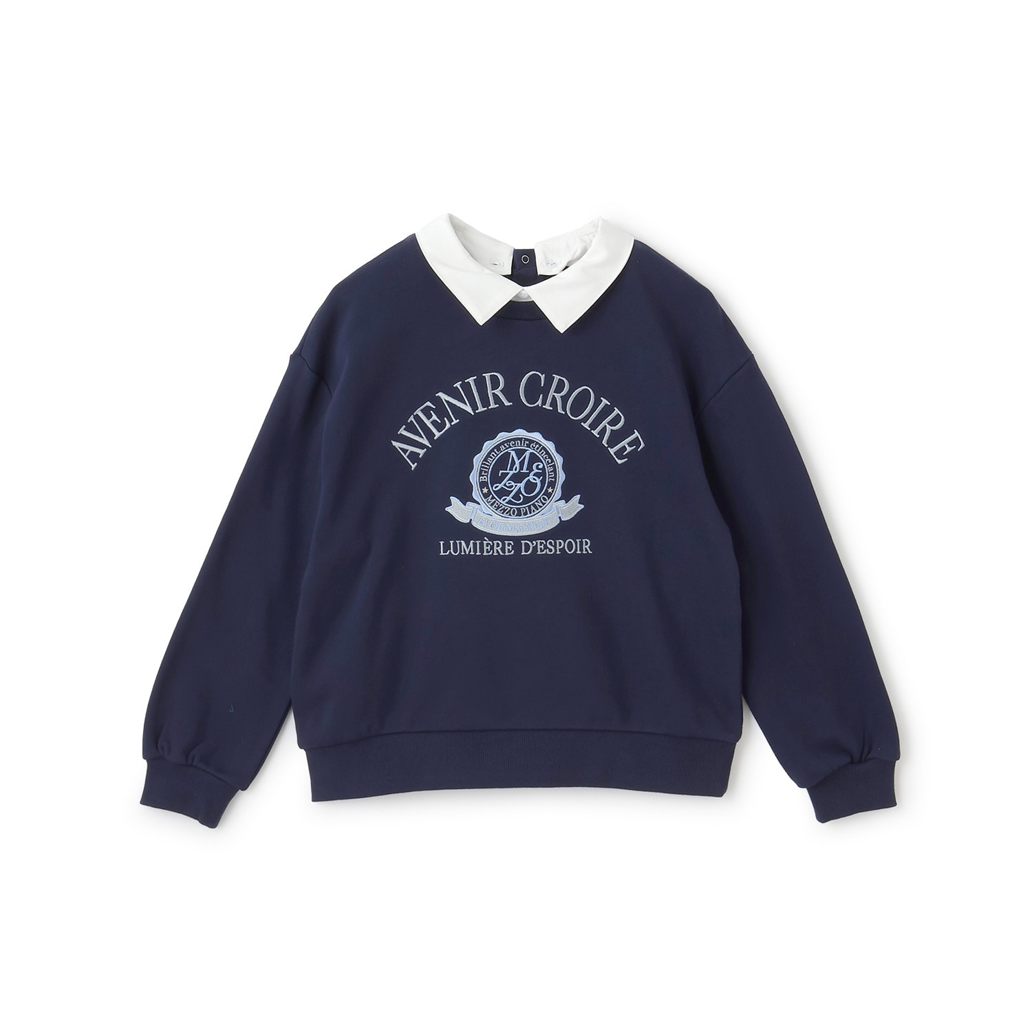 【人気商品再入荷】【直営店で取り扱い無し】衿つきカレッジトレーナー