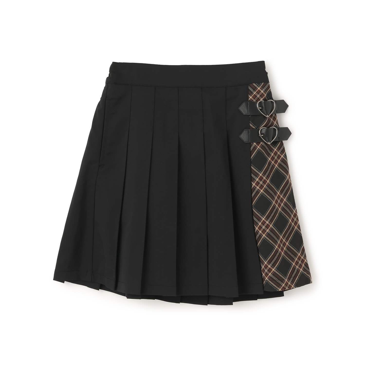 【人気商品再入荷】【直営店で取り扱い無し】ハートバックルプリーツスカパン