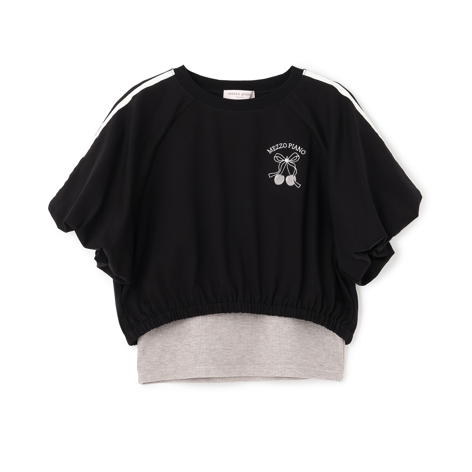 ☆彡サイドラインバルーン袖Tシャツ＆タンクトップセット