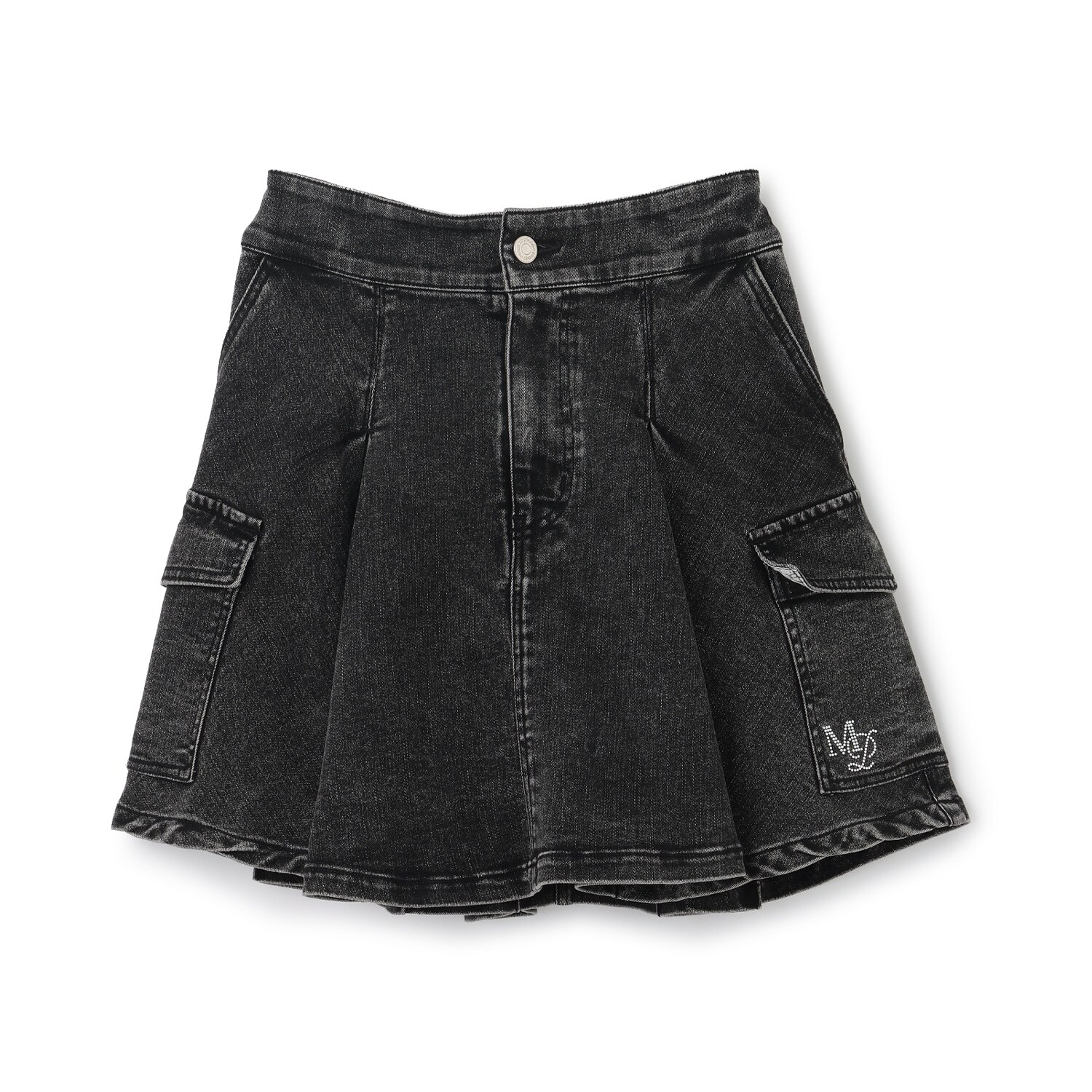 ☆彡デニムカーゴスカート（スパッツつき）