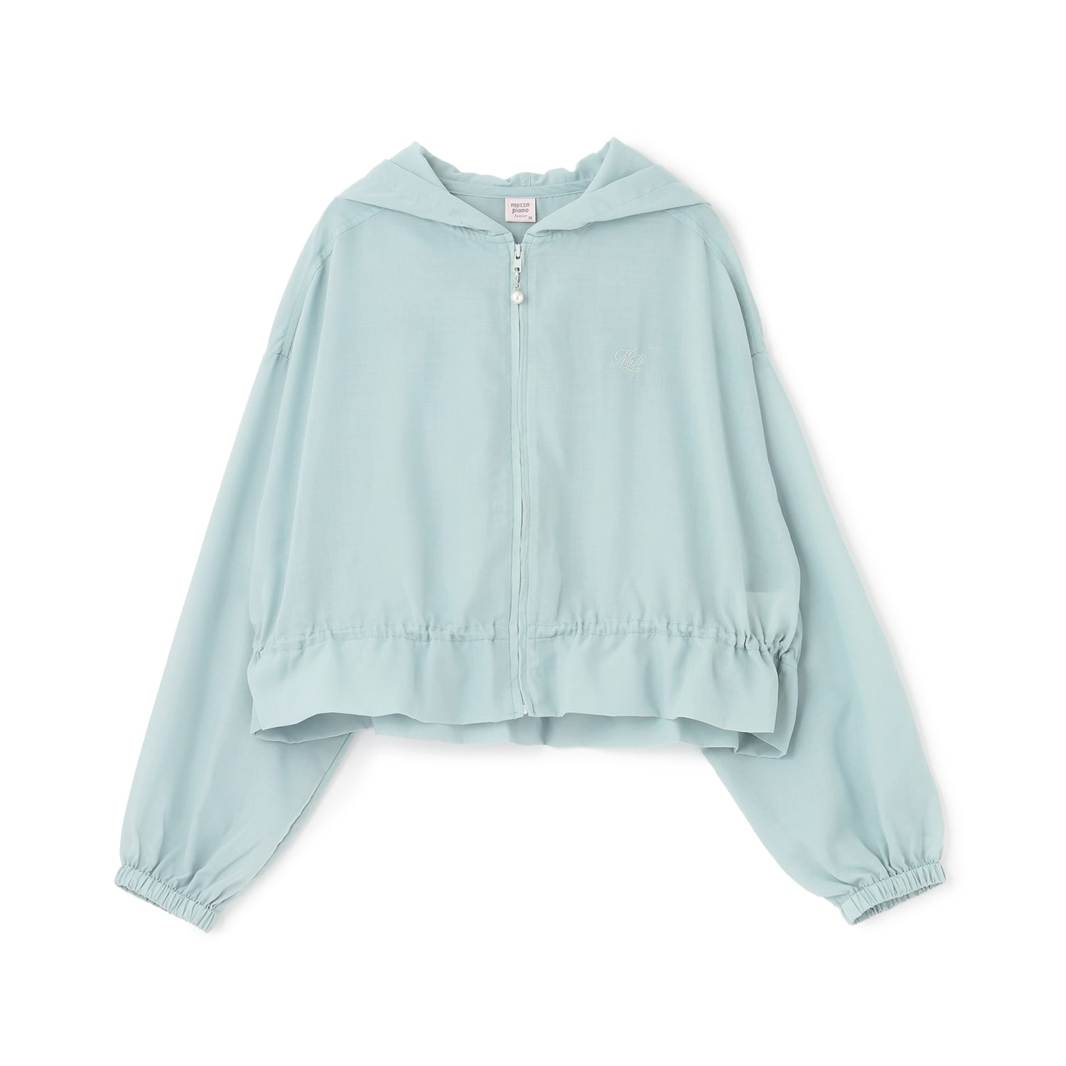 【人気商品再入荷】【直営店で取り扱い無し】【接触冷感・UVカット】シアーショートパーカ