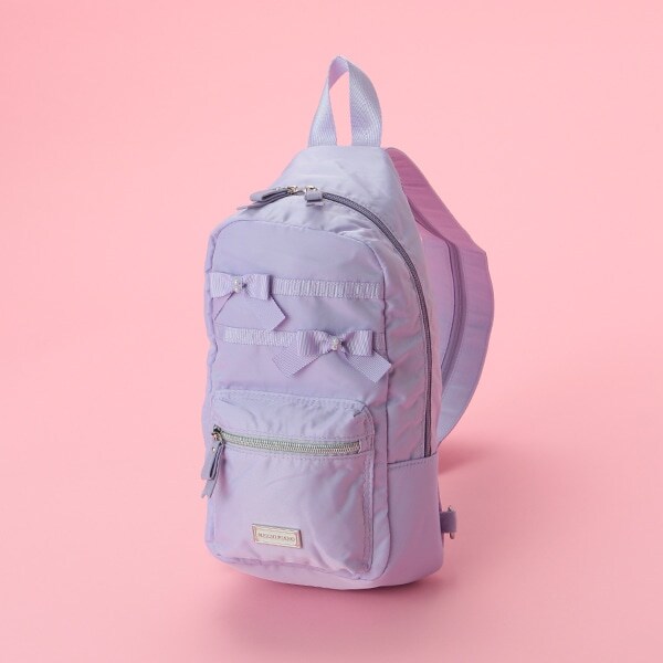 Narumiya Online ナルミヤ オンラインの公式通販サイトフェイクパール リボンボディバッグ F 黒 ジュニア