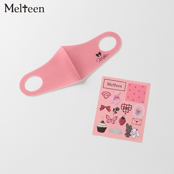 【Melteen】 抗菌防臭・接触冷感・UVケアマスク