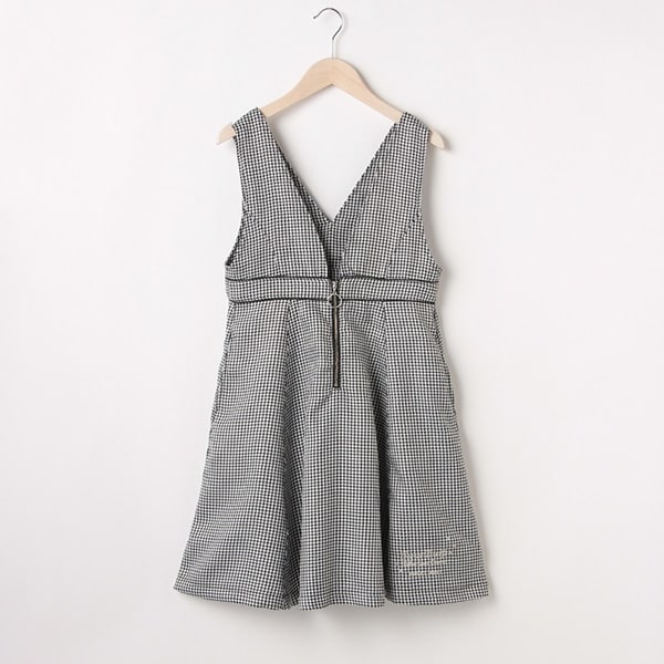 前ジップジャンパースカート