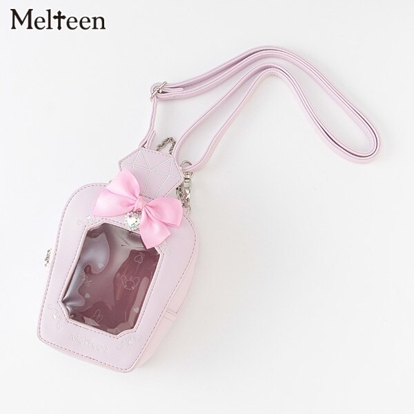 Melteen】ぬいぐるみポーチ(F パープル): ジュニア - ナルミヤ