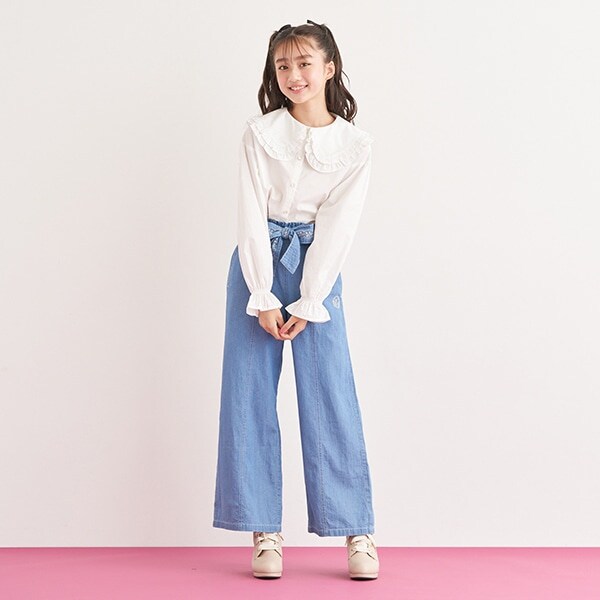 オリジナルデザイン手作り商品 ZARA KIDS ワイドパンツ 通販