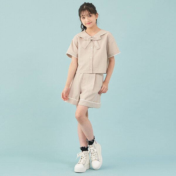 飾りベルトつきショートパンツ 0219-05 h.mさま