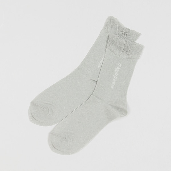 ラメ&ロゴソックス【日本製】