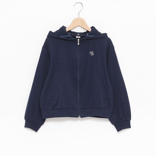 シャドーチェックパーカ