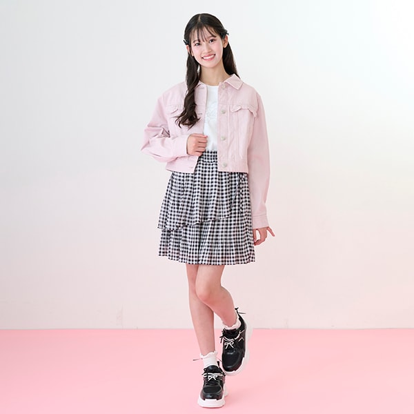 ランダムプリーツスカート