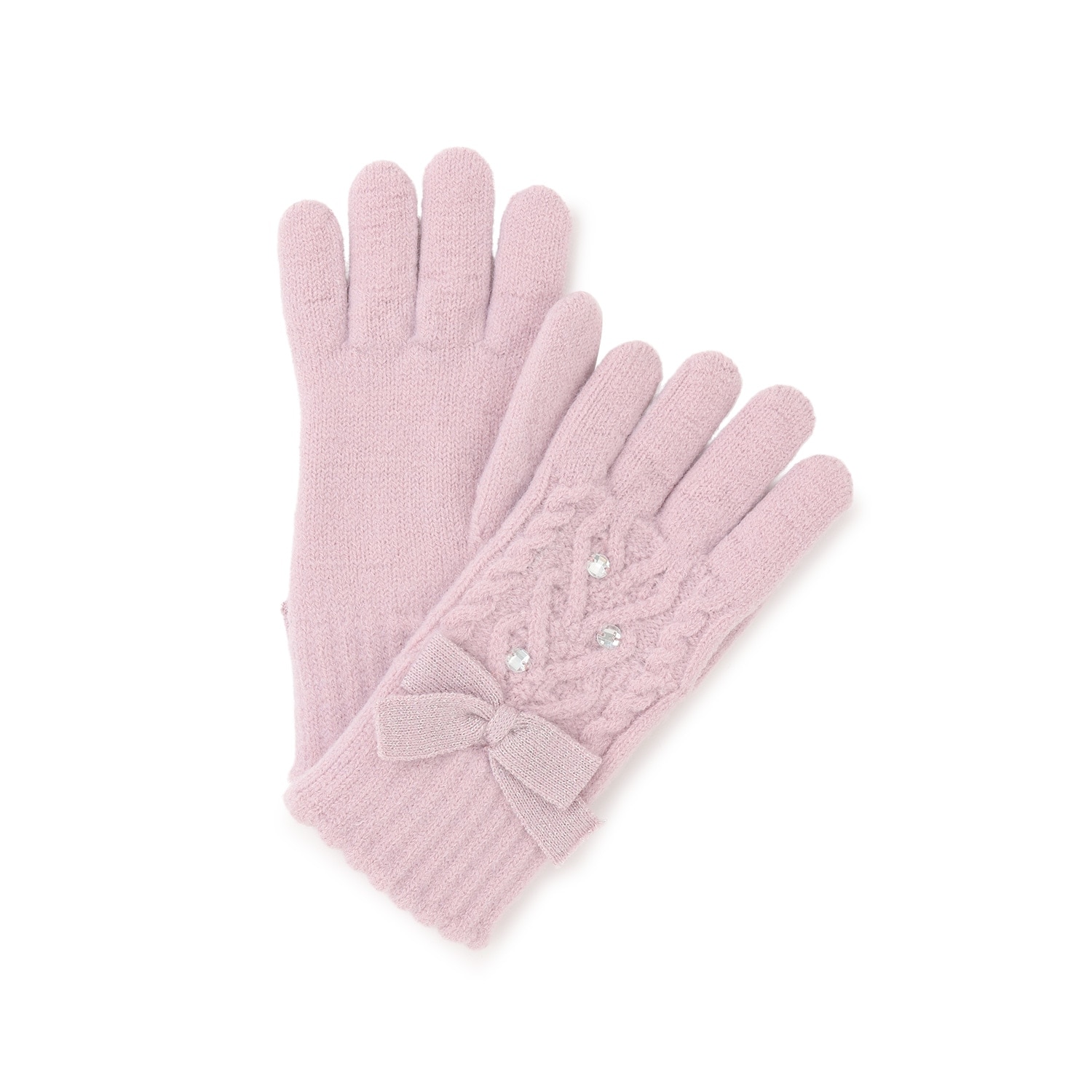 裏起毛リボン手袋(F ピンク): ジュニア - ナルミヤ オンライン公式サイト