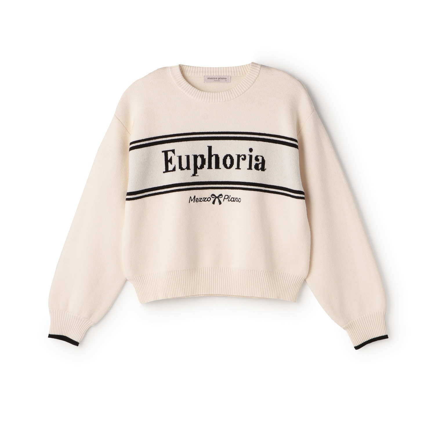 ロゴジャカードニット