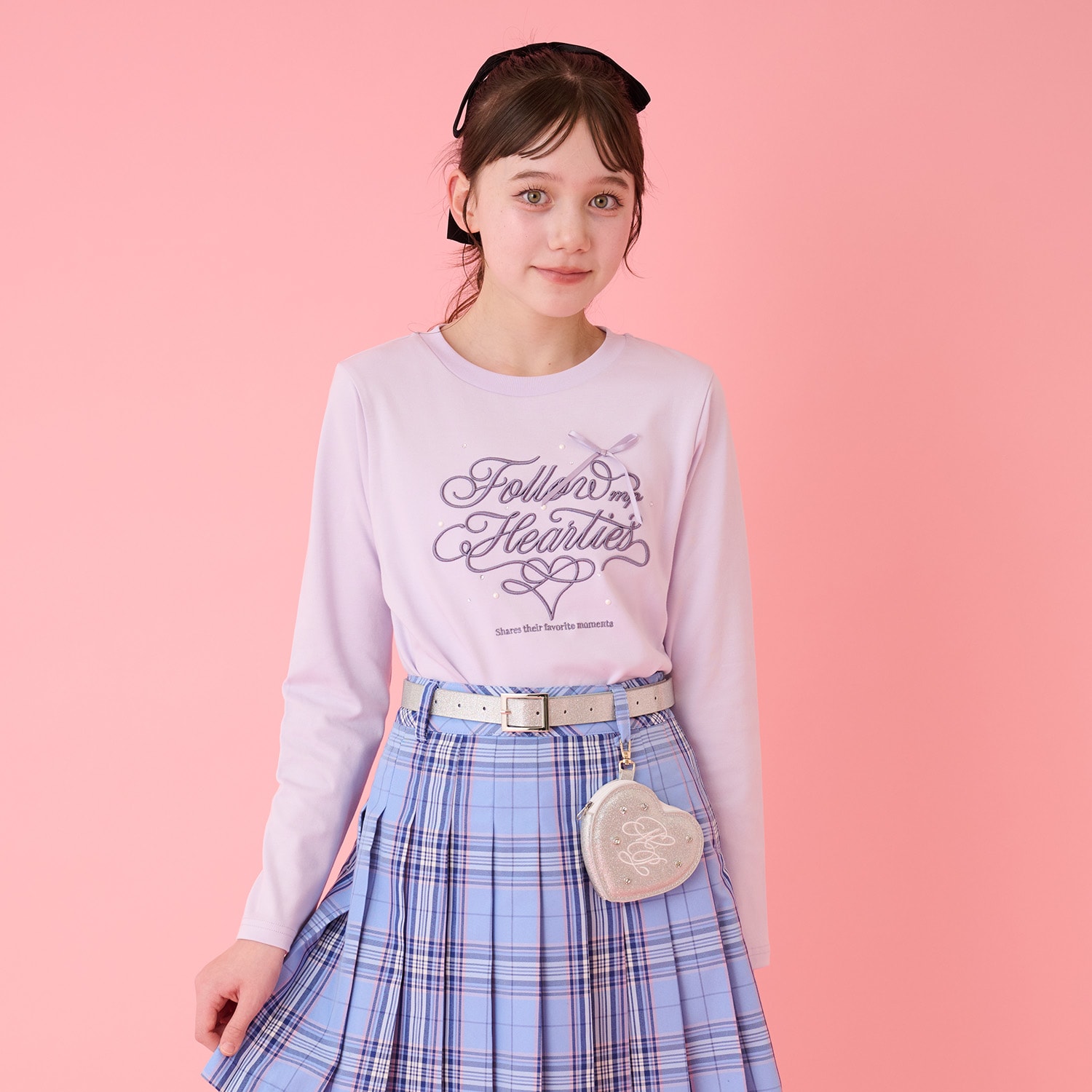 カリグラフィ長袖Tシャツ