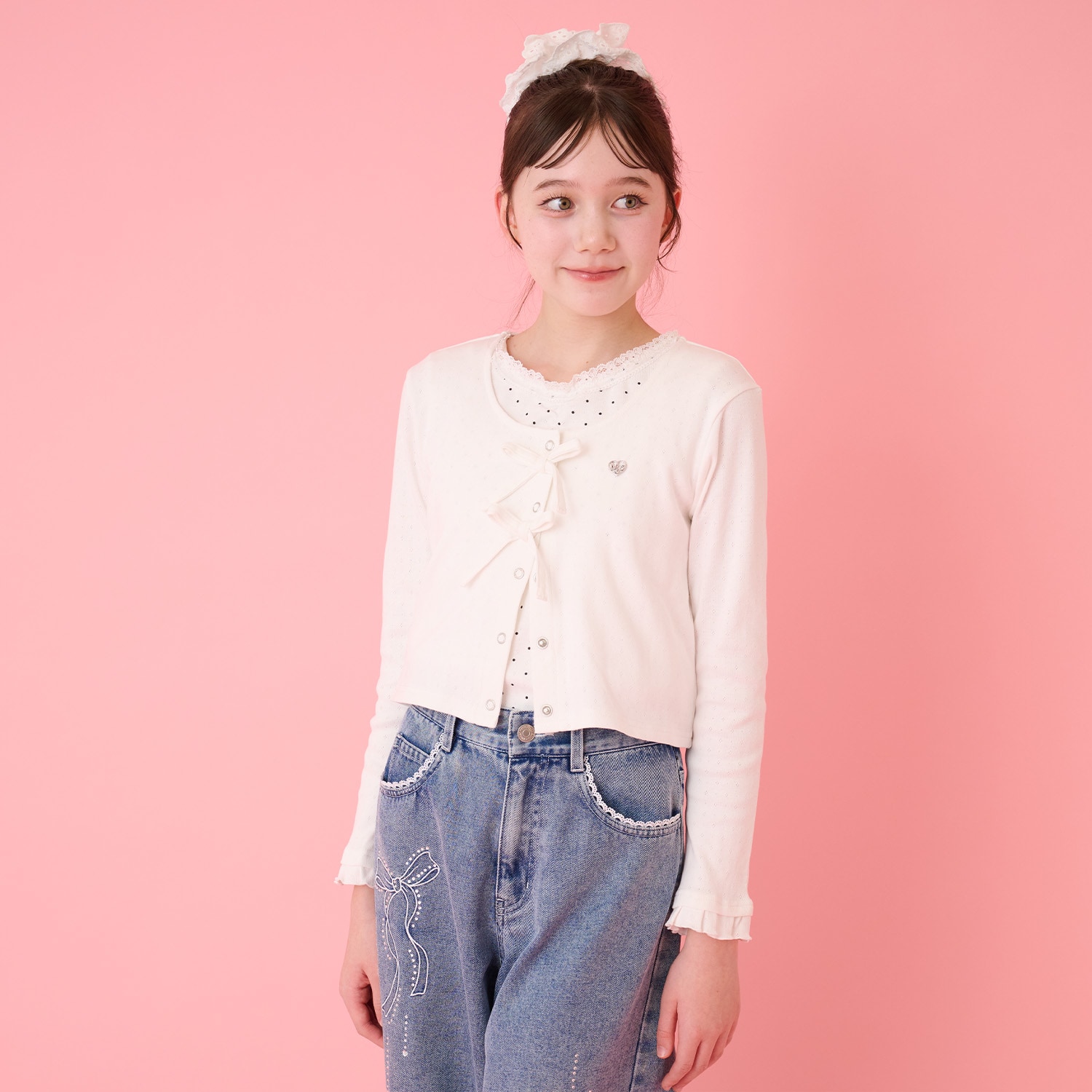 カットソーカーディガン&タンクトップセット