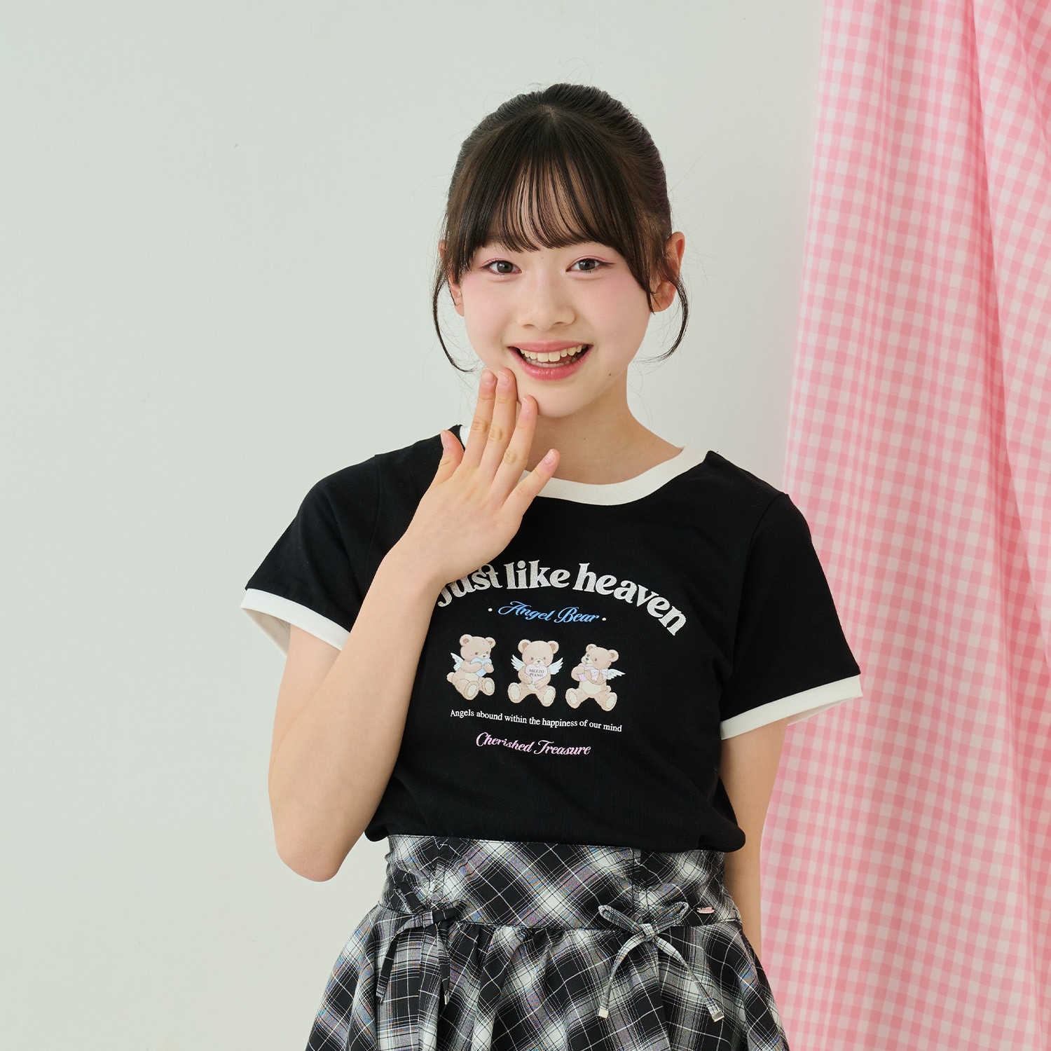 【接触冷感】エンジェルベアリンガーTシャツ