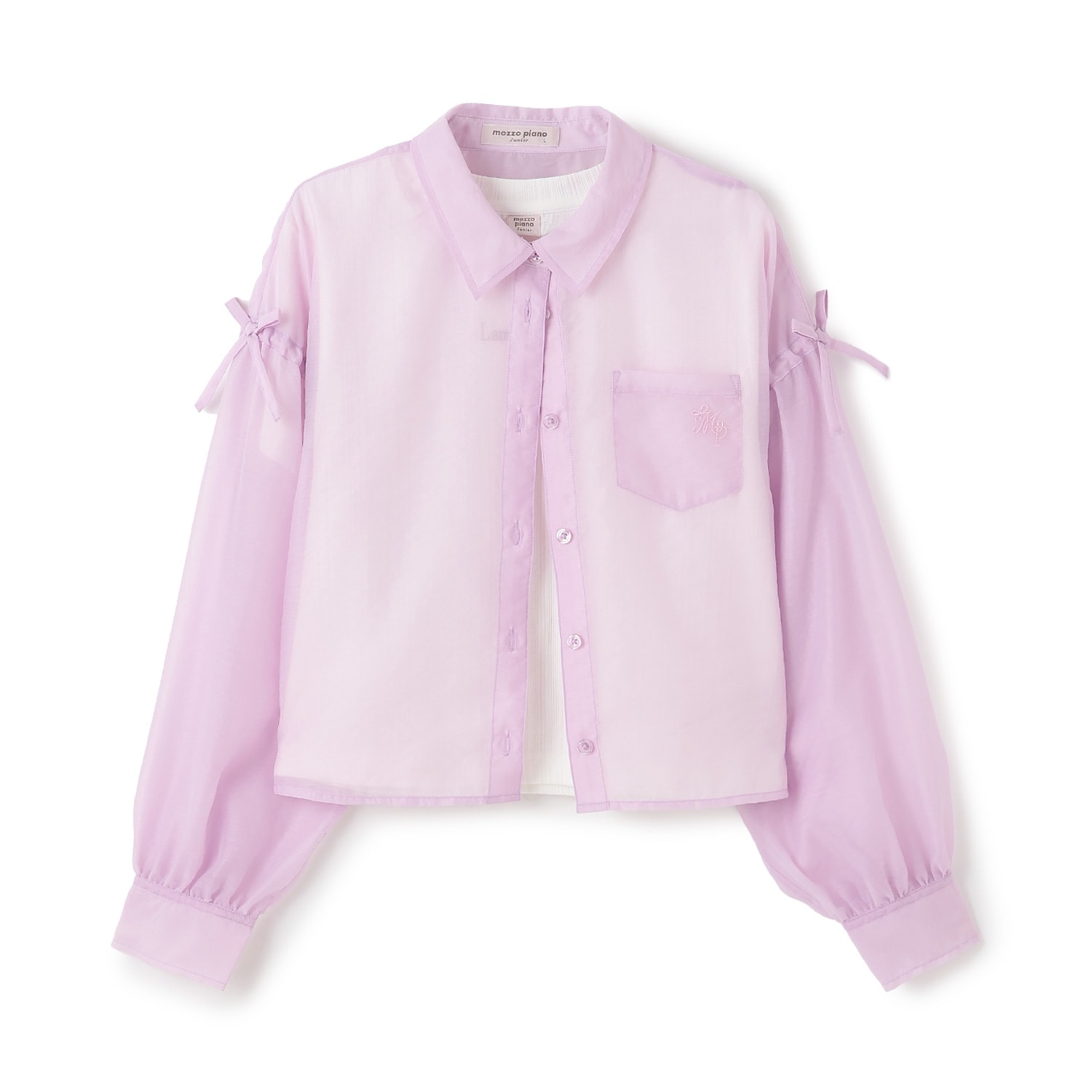 シアーシャツ＆リブTシャツセット