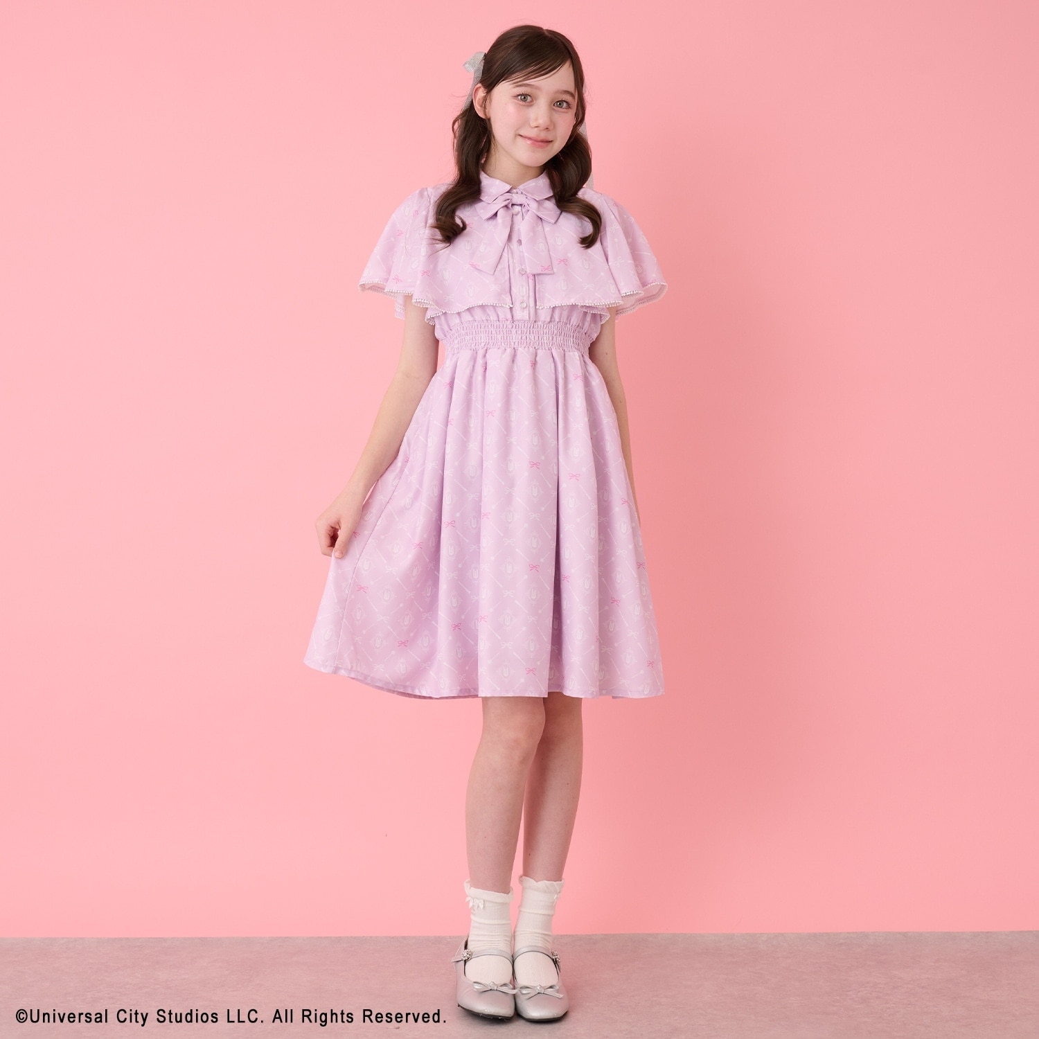 【WICKED】総柄ワンピース