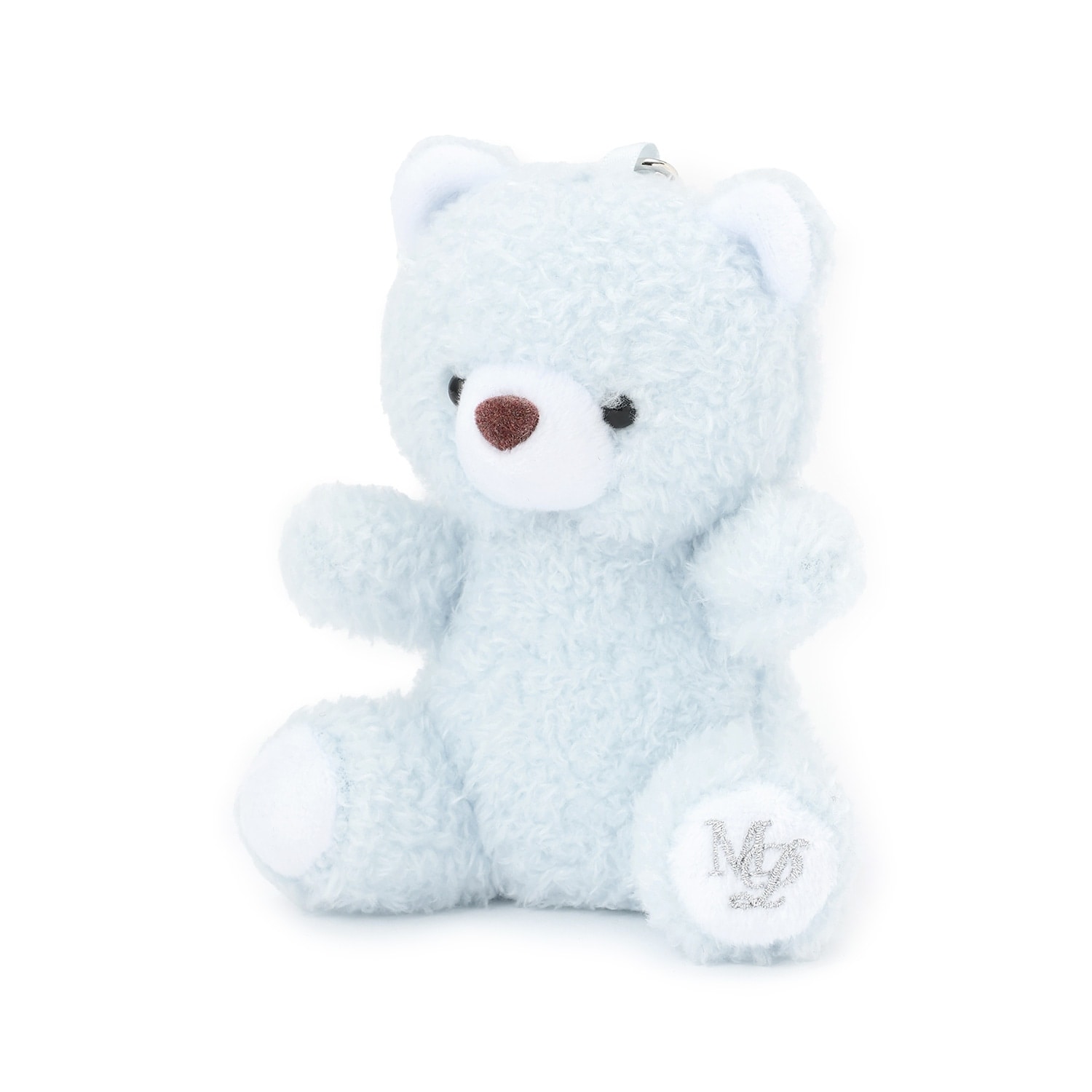 ふわくま様 チェーンつきふわふわくまちゃんチャーム(F モカ茶): ジュニア