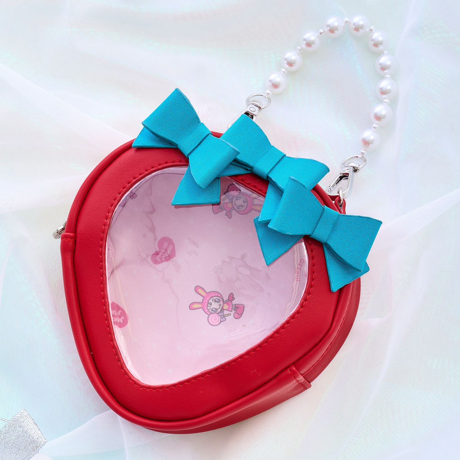 【予約/2026年2月中旬～下旬入荷予定】ベリエちゃんStrawberry house ポーチ