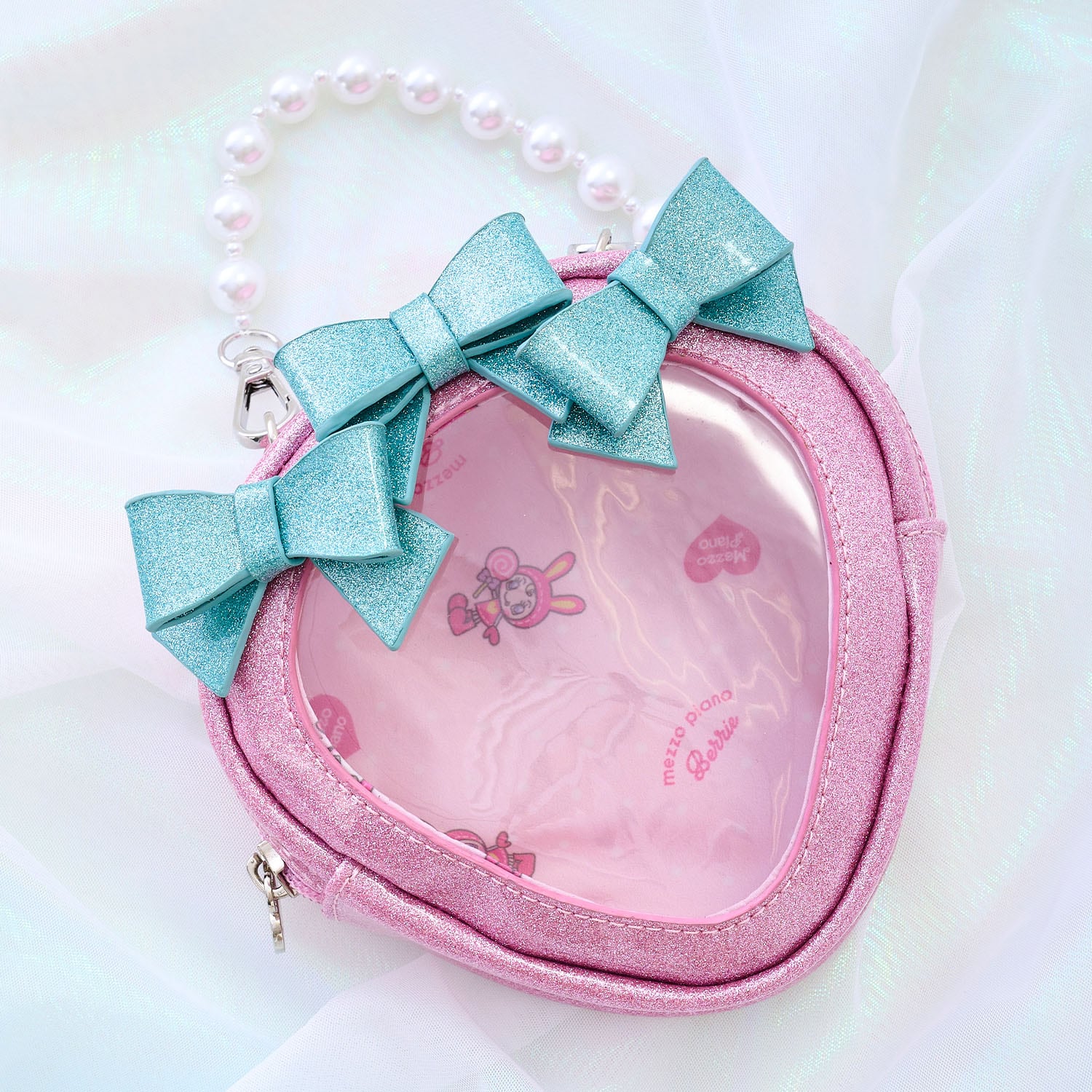 【予約/2026年2月中旬～下旬入荷予定】ベリエちゃんStrawberry house ポーチ