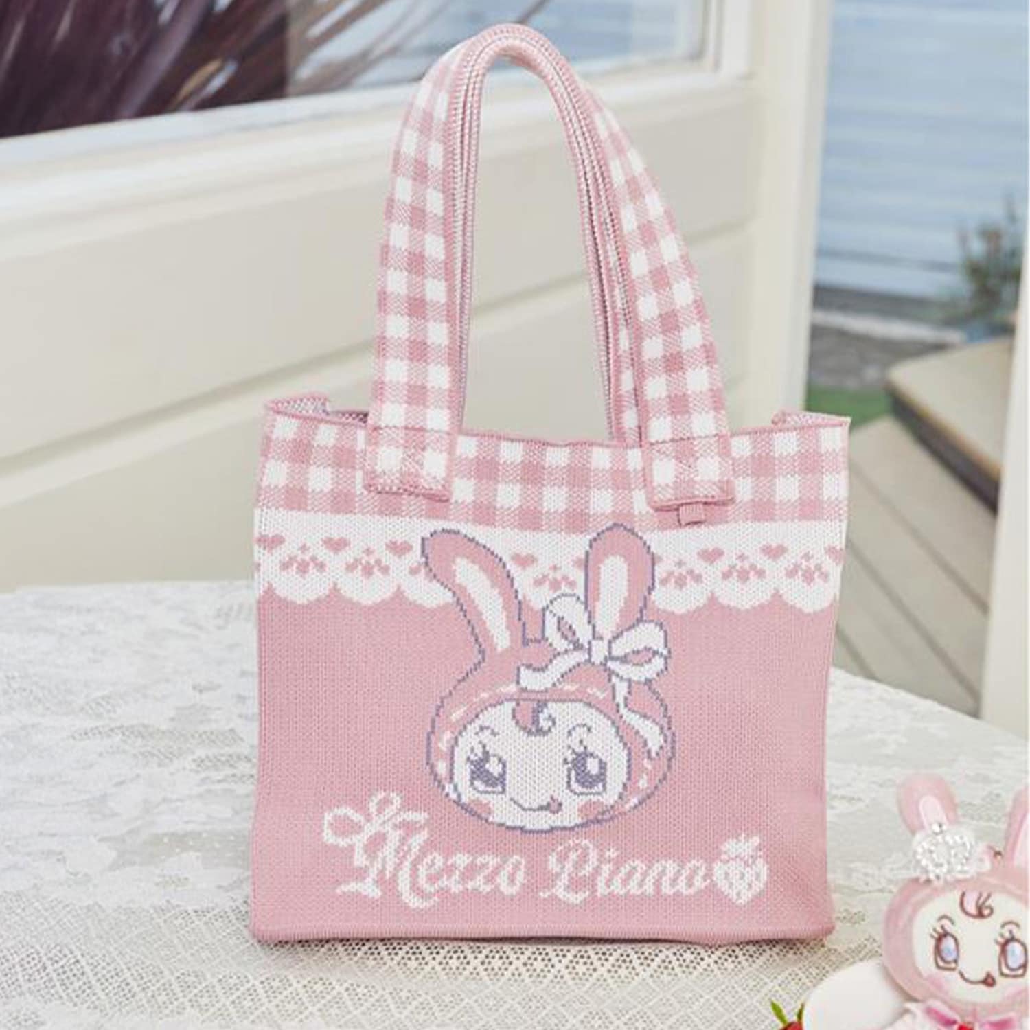 ベリエちゃんニットトートバッグ