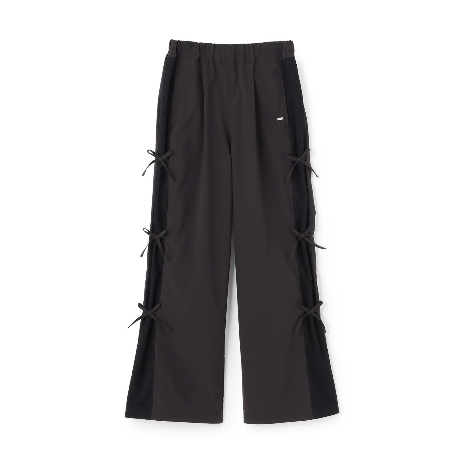 サイドレース×リボンイージーパンツ