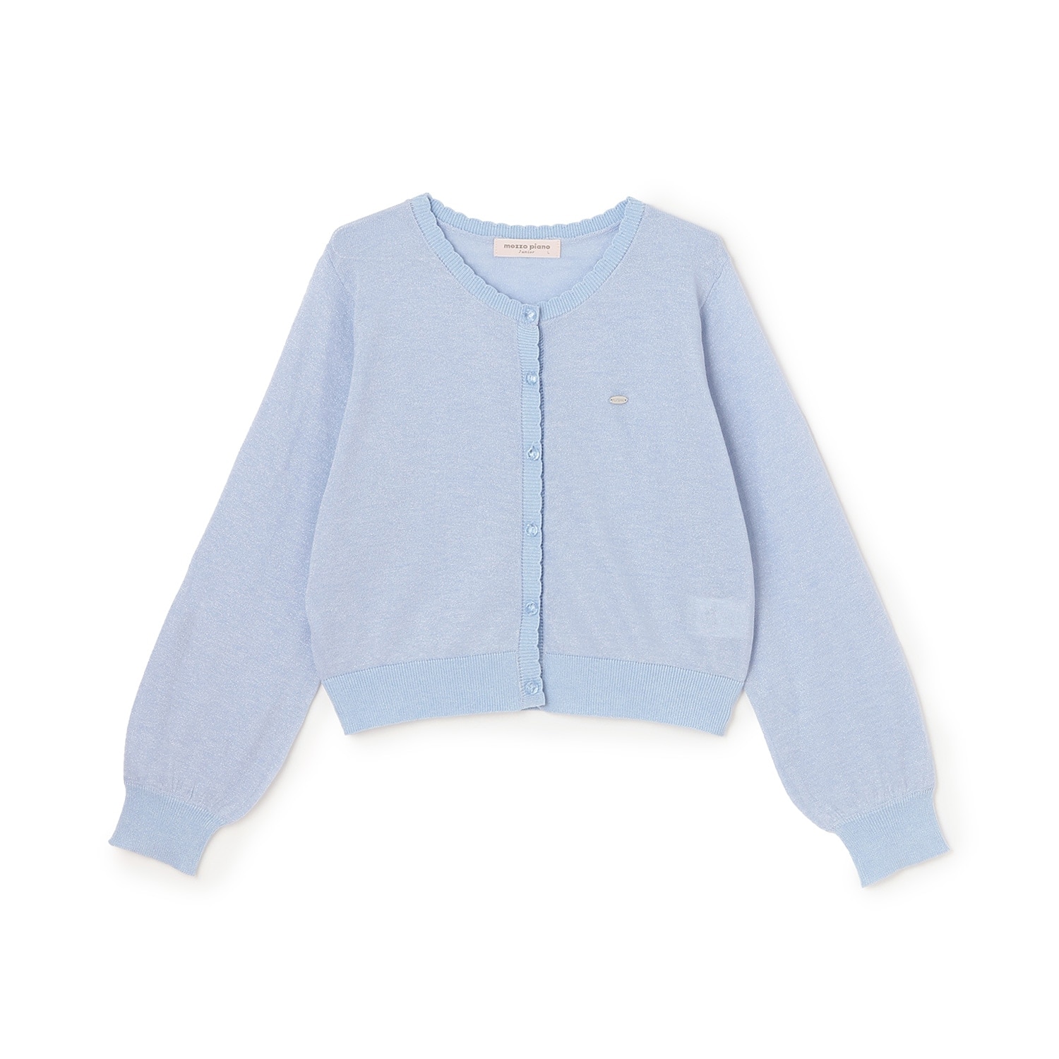 ラメニットカーディガン♪