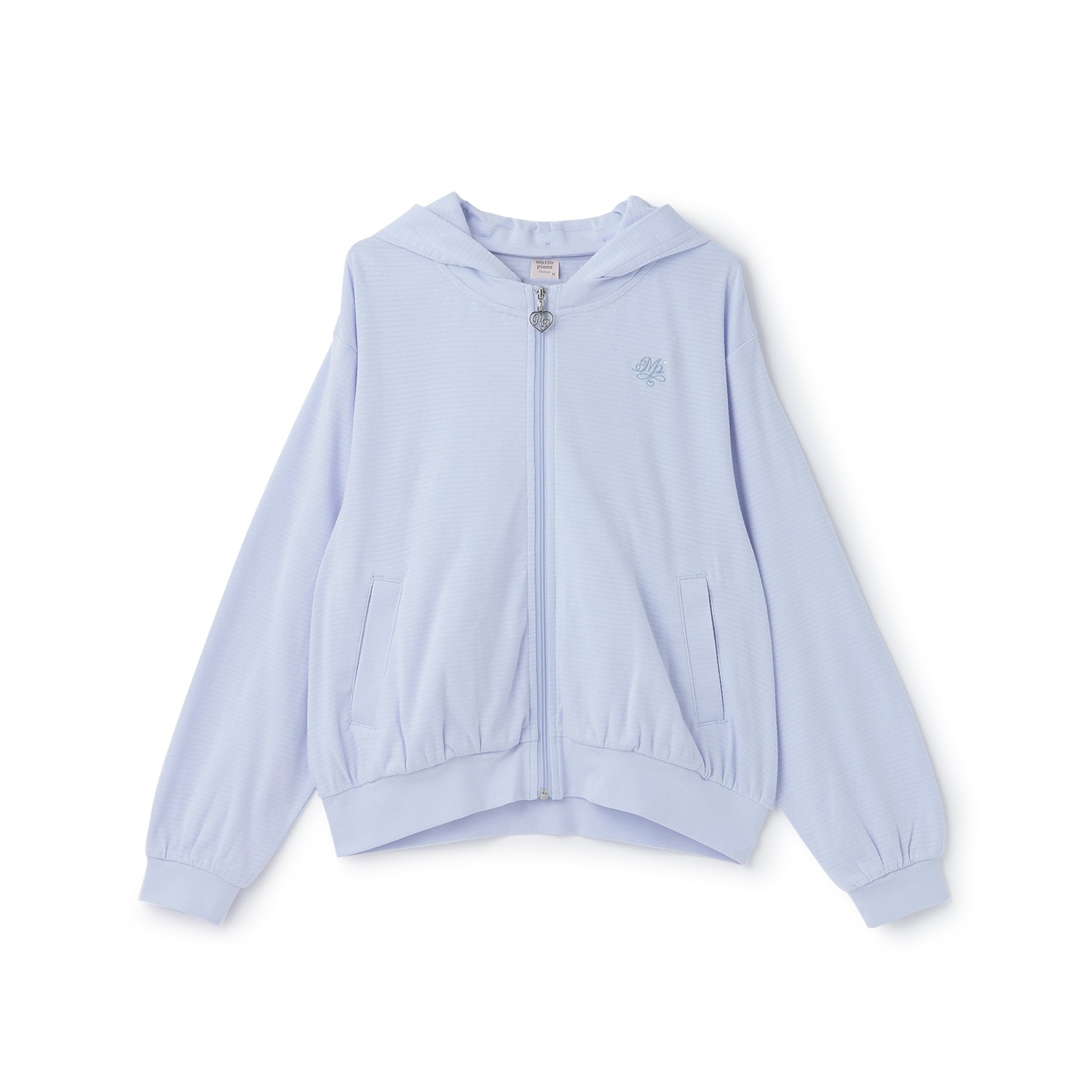 【UVカット】【接触冷感】シャドーボーダーパーカ