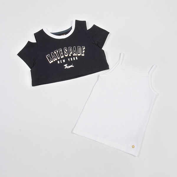 【人気商品再入荷】【直営店で取り扱い無し】トドラー ジャンピングドッグTシャツ&キャミソールセット