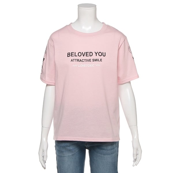 袖アイコンロゴTシャツ