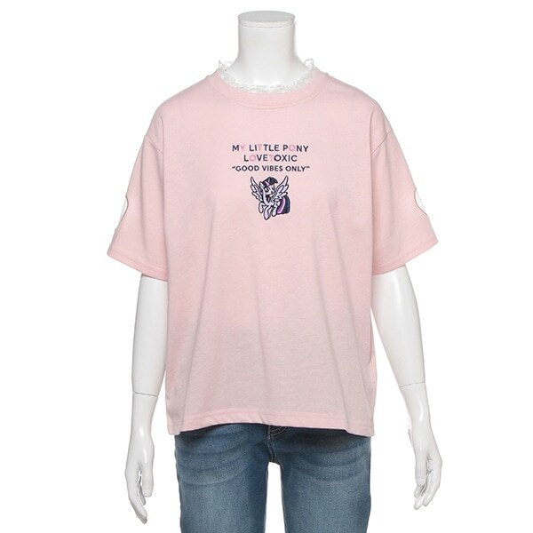 マイリトルポニー衿レースTシャツ