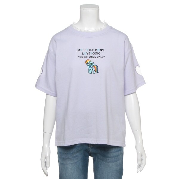 マイリトルポニー衿レースTシャツ