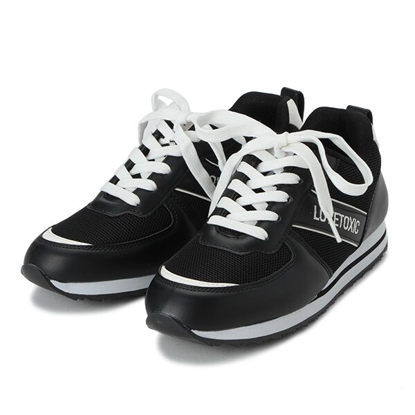 ロゴ刺しゅうスニーカー