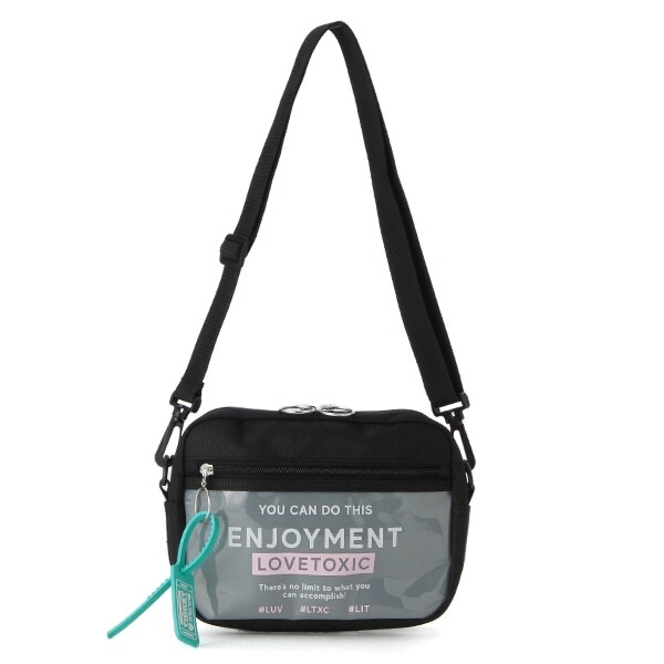 ビニールポケットショルダーバッグ