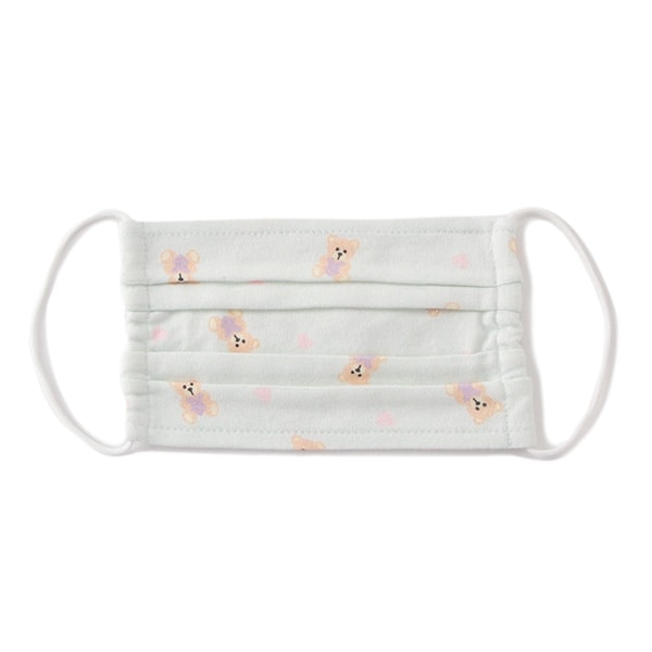 チェリー総柄布マスク