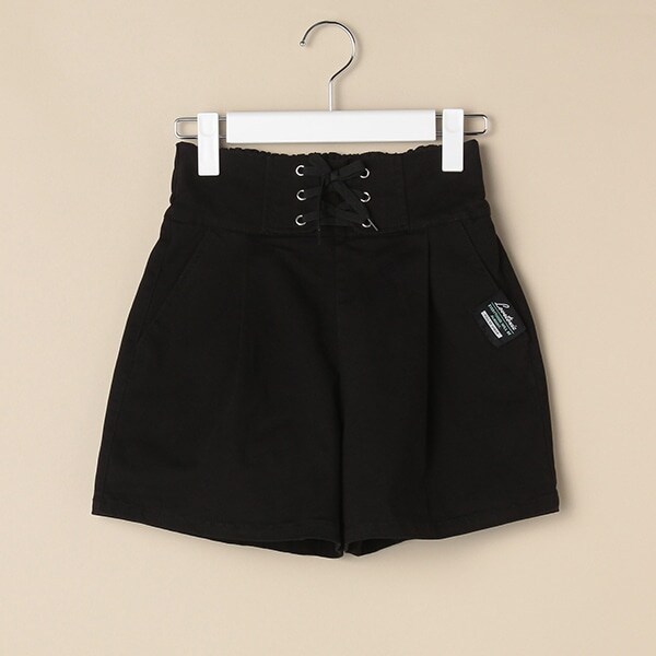 レースアップショートパンツ