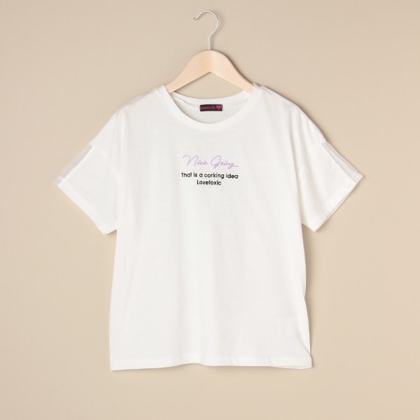 バックビッグロゴTシャツ