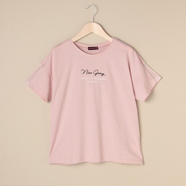 バックビッグロゴTシャツ